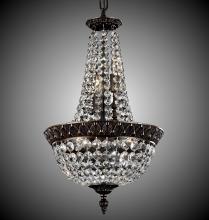 American Brass & Crystal CH8512-P-21S - 12"W - 6 Light Corinthian Chandelier