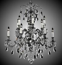 American Brass & Crystal CH9724-O-13S-PI - 6+6 Light Marlena Chandelier
