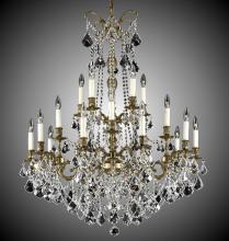 American Brass & Crystal CH9865-O-10G-ST - 5+15 Light Sterling Chandelier