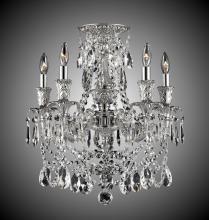 American Brass & Crystal FM2065-A-21S-ST - 5 Light Finisterra with draping Flush Mount