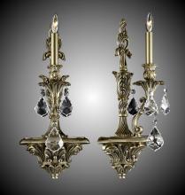 American Brass & Crystal WS9081-O-05S-ST - 1 Light Blairsden Wall Sconce