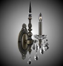 American Brass & Crystal WS9391-A-02G-ST - 1 Light Venetian Wall Sconce