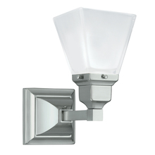 Norwell 8121-BN-SQ - Birmingham 1 Light Bathroom