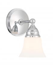 Norwell 8581-CH-BSO - Sophie Indoor Wall Sconce - Chrome