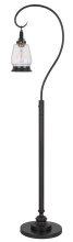 CAL Lighting BO-3218FL - 63.5 Dark Bronze Metal Floor Lamp with Glass Shade