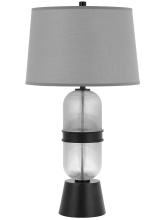 CAL Lighting BO-3221TB - 29.25 In. Height Frosted Glass Table Lamp