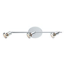Eglo US Stocking 200399A - 3 LT Fixed Track Light w/ a Chrome Finish & Adjustable Lamp Heads