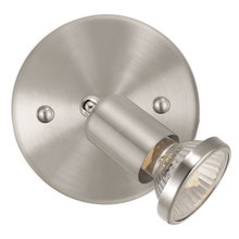 Eglo US Stocking 200775A - 1 LT Wall Track Light w/ Matte Nickel Finish & Adjustable Lamp Head
