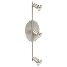 Eglo US Stocking 200778A - 4 LT Fixed Track Light w/ Matte Nickel Finish & Adjustable Lamp Heads