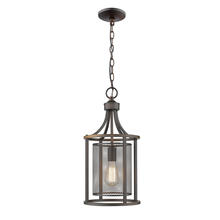 Eglo US Stocking 202812A - 1 LT Open Frame Pendant w/ Oil Rubbed Bronze Finish & Mesh Metal Shade