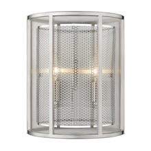 Eglo US Stocking 202815A - 2x60W Wall Light w/ Brushed Nickel Finish and Metal Shade