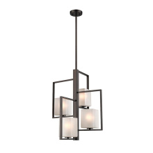 Eglo US Stocking 203539A - Wilmington - 4 LT Tiered Pendant