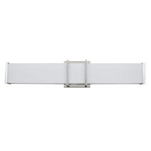 Eglo US Stocking 204125A - 1 LT LED Bath/Vanity Light w/ Chrome Finish & White Acrylic Shade