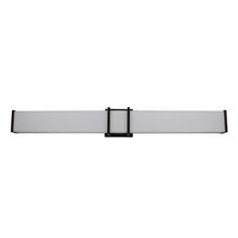 Eglo US Stocking 204127A - 1 LT LED Bath/Vanity Light w/ Matte Black Finish & White Acrylic Shade