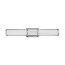 Eglo US Stocking 204132A - LED Bath/Vanity Light w/ Chrome Finish & White Acrylic Shade