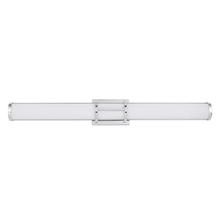 Eglo US Stocking 204134A - 1 LT Integrated LED Bath/Vanity Light w/ Chrome Finish & White Acrylic Shade
