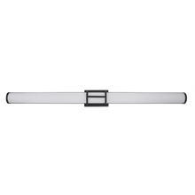 Eglo US Stocking 204135A - 1 LT Integrated LED Bath/Vanity Light w/ Black Finish & White Acrylic Shade