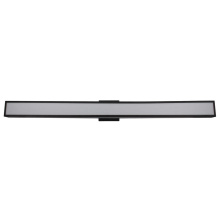 Eglo US Stocking 204142A - 1 LT Integrated LED Bath/Vanity Light w/ Black Finish & White Acrylic Shade