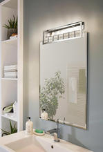 Eglo US Stocking 204479A - 6 LT Bath/Vanity Light w/ Satin Nickel Finish & Candelabra Based Socket Holders