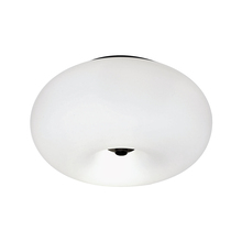 Eglo US Stocking 204894A - 2 LT Ceiling Light w/ Black Finish & Opal Glass Shade