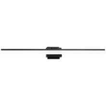 Eglo US Stocking 205072A - 1 LT Integrated LED Bath/Vanity Light w/ Black Finish & Clear Acrylic Shade