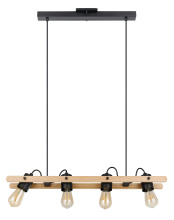 Eglo US Stocking 205588A - Plimsoll - 4 LT Open Bulb Pendant