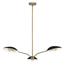 Eglo US Stocking 205881A - Lindmoor - 3 LT Chandelier