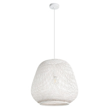 Eglo US Stocking 206016A - Dembleby - 1 LT Bamboo Shade Pendant