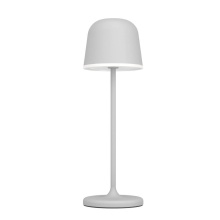 Eglo US Stocking 206543A - Integrated LED Indoor/Outdoor Table Lamp w/ Grey Finish & White Diffuser
