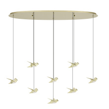 Eglo US Stocking 390397A - Paratebueno - 8 LT Oval Cascade Pendant