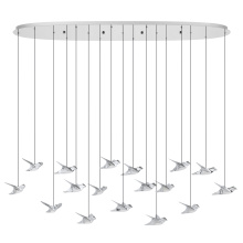 Eglo US Stocking 390403A - Paratebueno - 17 LT Linear Pendant