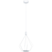 Eglo US Stocking 39319A - 2 LT LED Pendant w/ White Finish & White Metal Shade