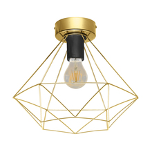 Eglo US Stocking 43678A - 1 LT Open Frame Geometic Ceiling Light w/ a Brushed Brass Finish