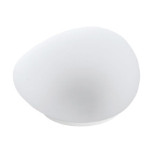 Eglo US Stocking 48848 - Solar Integrated LED Outdoor Table Light w/ a White Plastic Shade