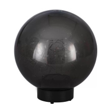 Eglo US Stocking 48974 - Solar LED Spike Outdoor Path Light with Black Finish and Black Transparent Plastic Shade