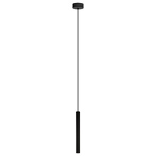 Eglo US Stocking 62541A - 1 LT Cylinder Pendant w/ Matte Black Finish