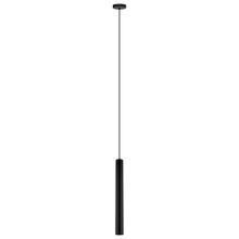 Eglo US Stocking 62548A - 1 LT Cylinder Pendant w/ Matte Black Finish