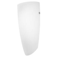 Eglo US Stocking 83119A - 1 LT Wall Light w/ Matte Nickel Finish & Opal Frosted Glass