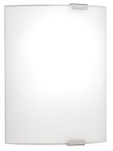 Eglo US Stocking 84026A - 1 LT Wall Light w/ Chrome Finish & Satin Glass Shade