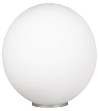 Eglo US Stocking 85266A - 1 LT Table Lamp w/ a Siliver Finish & Opal Glass