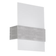 Eglo US Stocking 86995A - 1 LT Wall Light w/ Matte Nickel Finish & Satin Glass