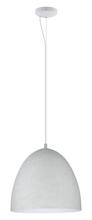 Eglo US Stocking 94354A - 1 LT Pendant w/ Grey Finish & Grey Shade