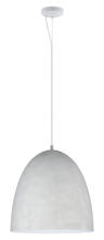 Eglo US Stocking 94355A - 1 LT Pendant w/ Grey Finish & Grey Shade
