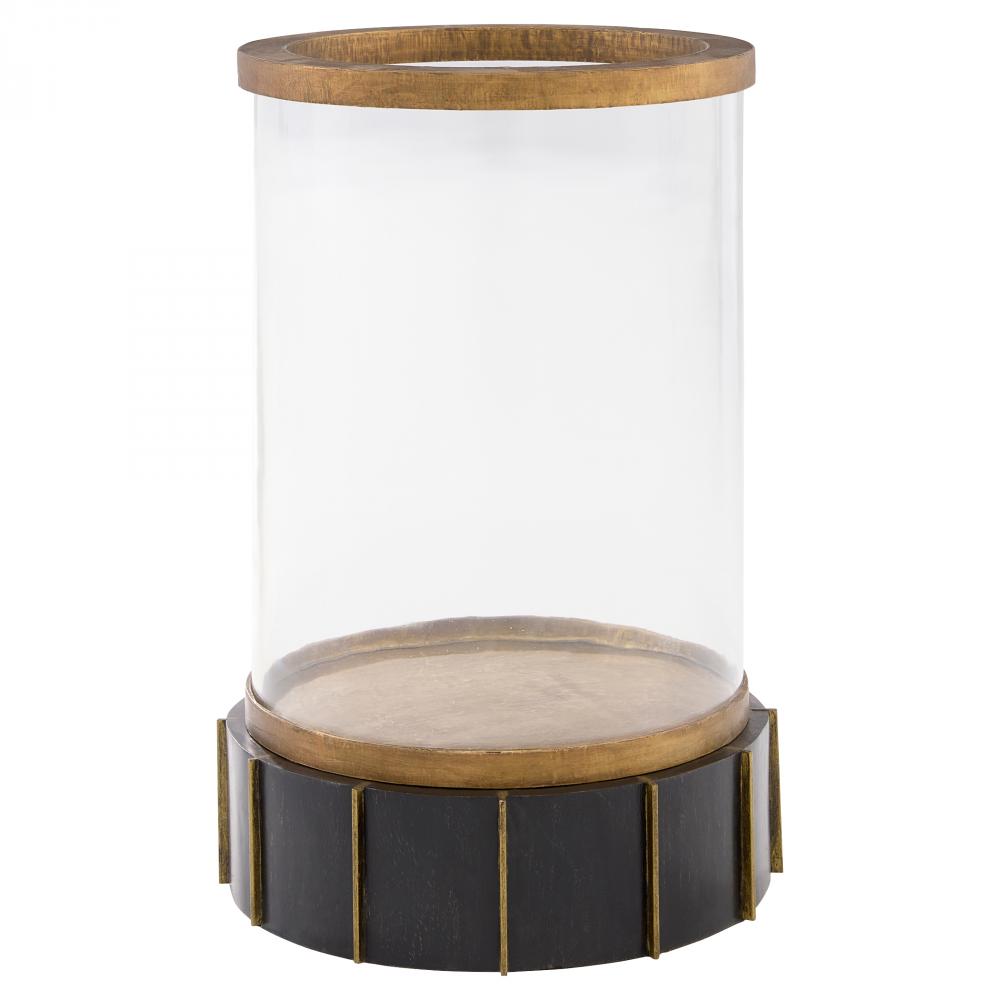 Reed Tabletop Hurricane Designed by J Kent Martin Dark Brushed Mango