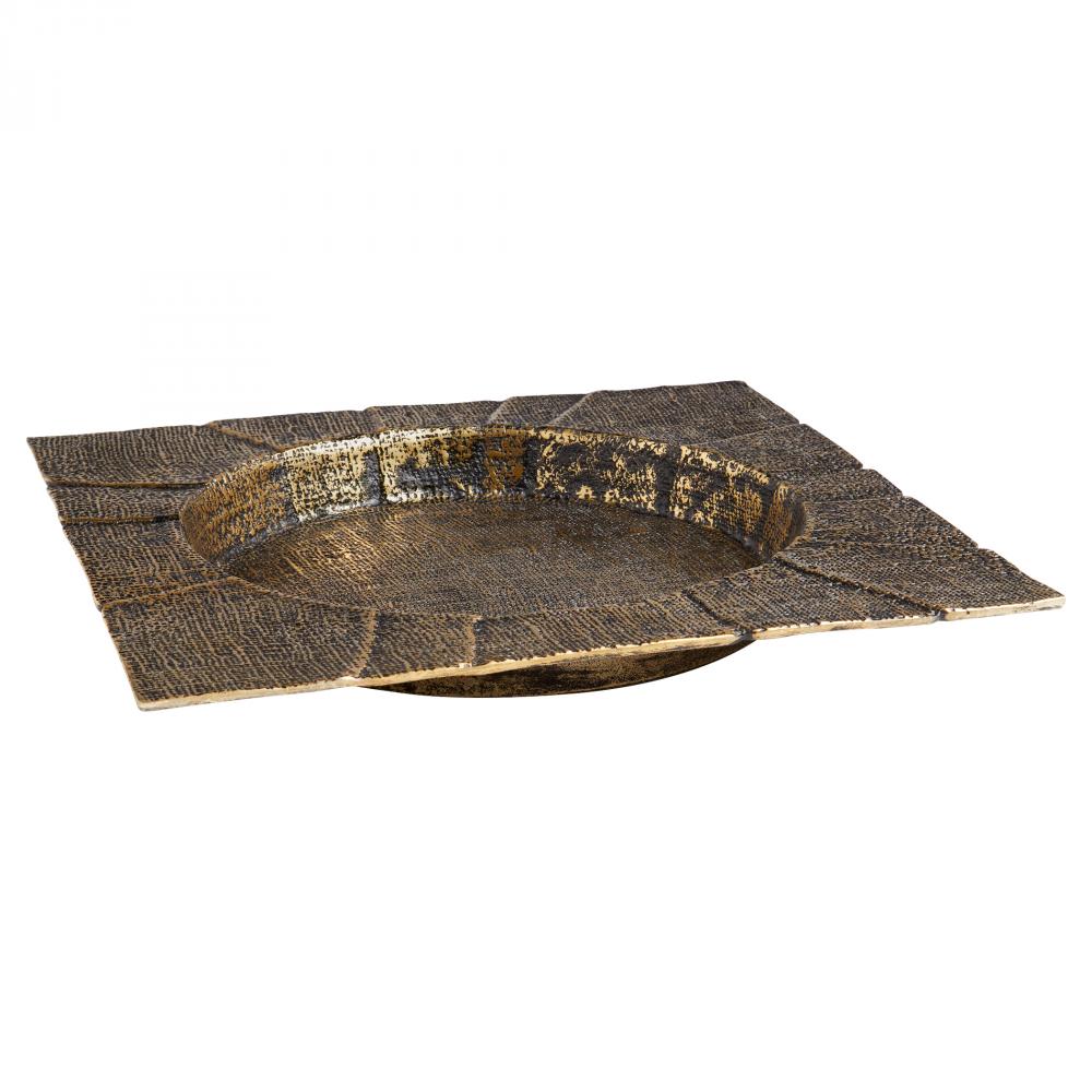 Baxter Tray Designed by J Kent Martin Antique Brass - Large