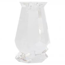 Cyan Designs 11765 - Faceted Candleholder Designed by Thom Filicia Clear - Short