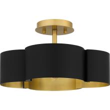 Quoizel Lighting  BSM1714MBK - Balsam Semi-Flush Mount