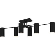 Quoizel Lighting  FLD1750MBK - Foreland Semi-Flush Mount
