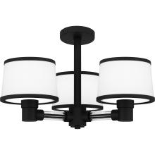 Quoizel Lighting  KYL1722MBK - Kylen Semi-Flush Mount