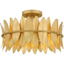 Quoizel Lighting  LIZ1716GFL - Liza Semi-Flush Mount